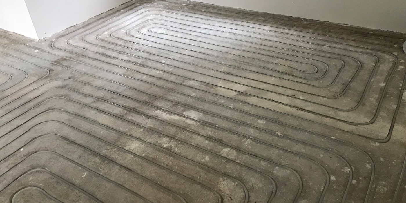 Woning vloerverwarming frezen in Jubbega